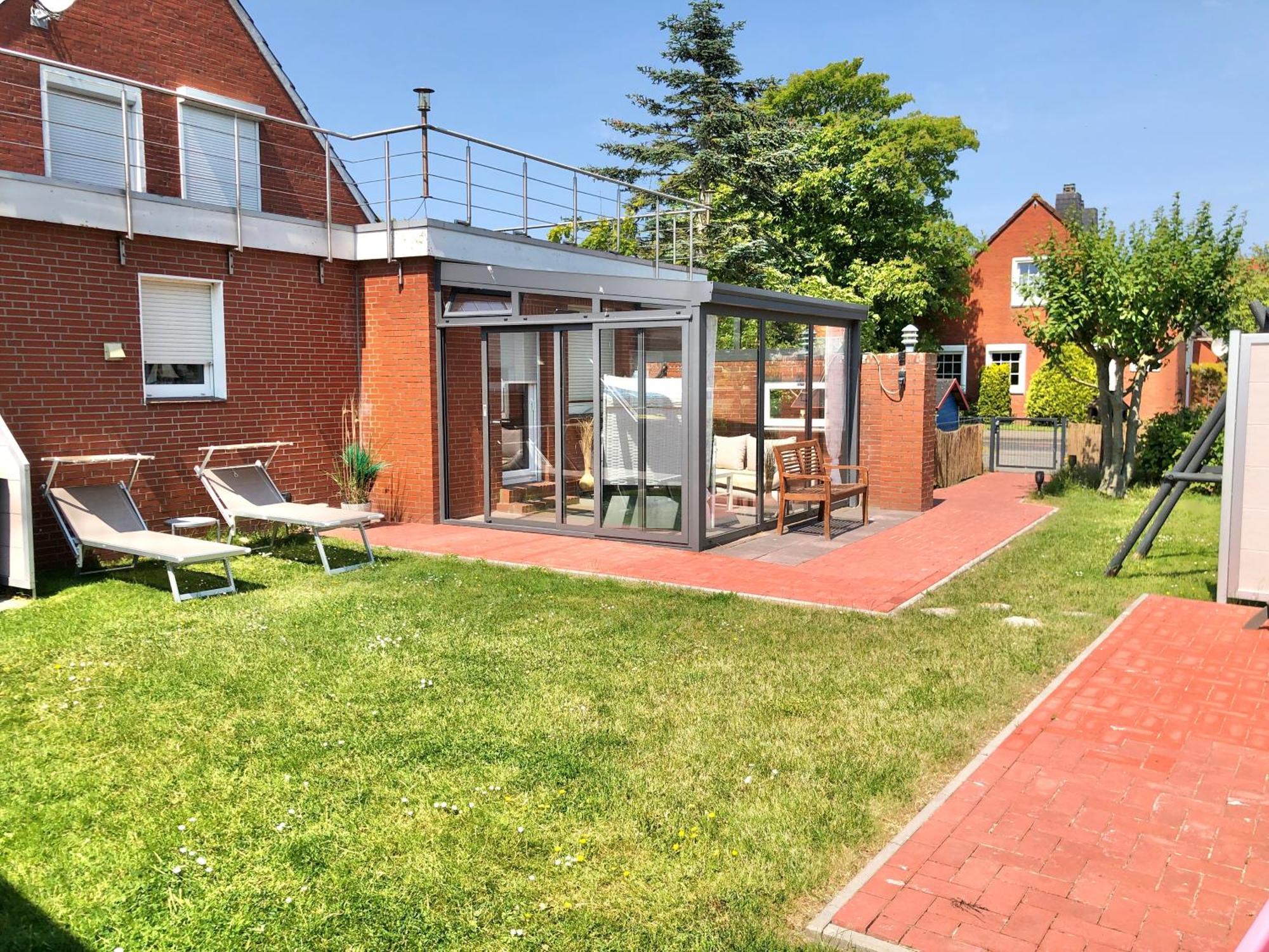 Ferienwohnung Yachthafen De Lorenzo คาโรลิเนนซีล ภายนอก รูปภาพ